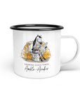 Emaille-Tasse "Amklo-Araber"