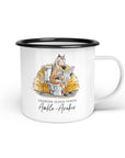 Emaille-Tasse "Amklo-Araber"
