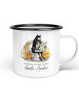 Emaille-Tasse "Amklo-Araber"