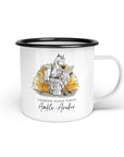 Emaille-Tasse "Amklo-Araber"
