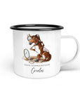 Emaille-Tasse "Creolos"