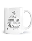 Tasse "Über Mist reden"