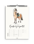 Pferderassen Kalender 2027