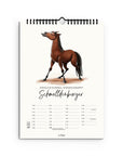 Pferderassen Kalender 2027