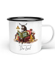 Emaille-Tasse "Lesel"