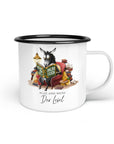 Emaille-Tasse "Lesel"