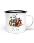 Emaille-Tasse "Lesel"
