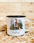 Emaille-Tasse "Angstlinger"