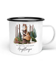 Emaille-Tasse "Angstlinger"