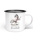 Emaille-Tasse "Hereinländer"