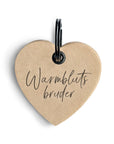 Lederanhänger "Warmblutsbruder"