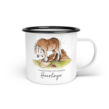 Emaille-Tasse "Haarlinger"