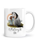 Tasse "It Must(ang) be love"