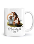 Tasse "It Must(ang) be love"