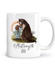 Tasse "It Must(ang) be love"