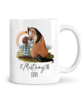 Tasse "It Must(ang) be love"