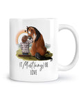 Tasse "It Must(ang) be love"