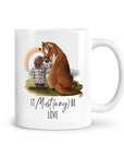 Tasse "It Must(ang) be love"