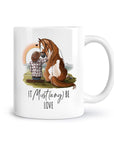 Tasse "It Must(ang) be love"