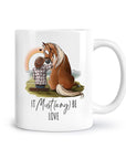 Tasse "It Must(ang) be love"