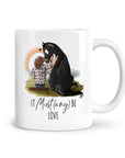 Tasse "It Must(ang) be love"