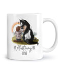 Tasse "It Must(ang) be love"