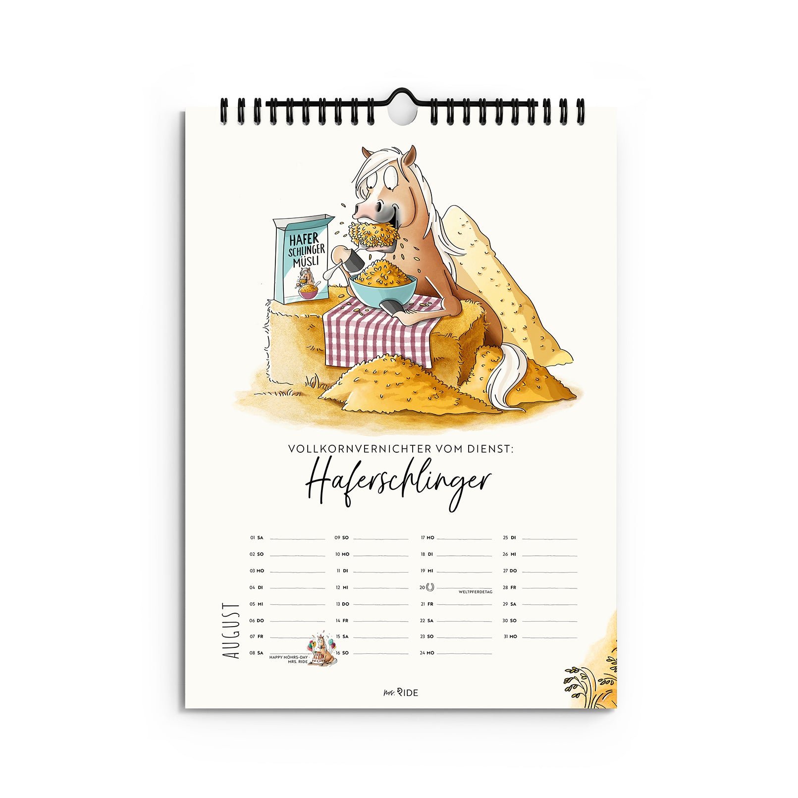 Haflinger Kalender 2026