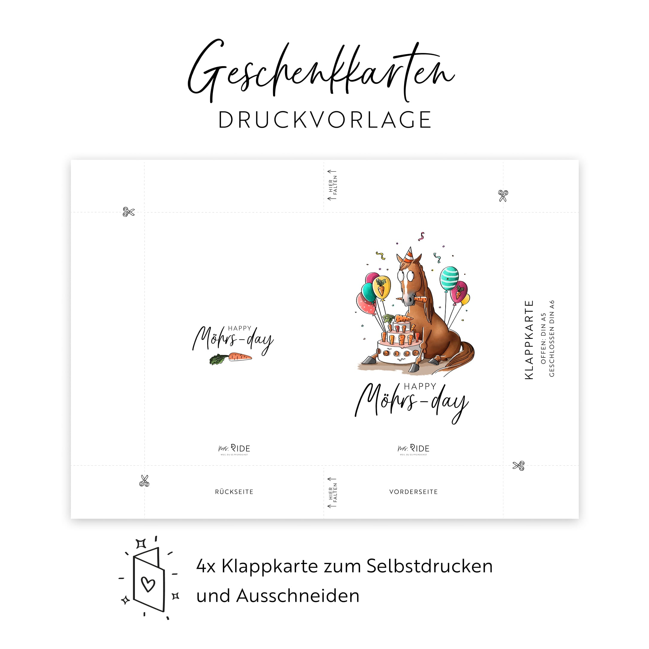 Birthday Druckvorlagen Set