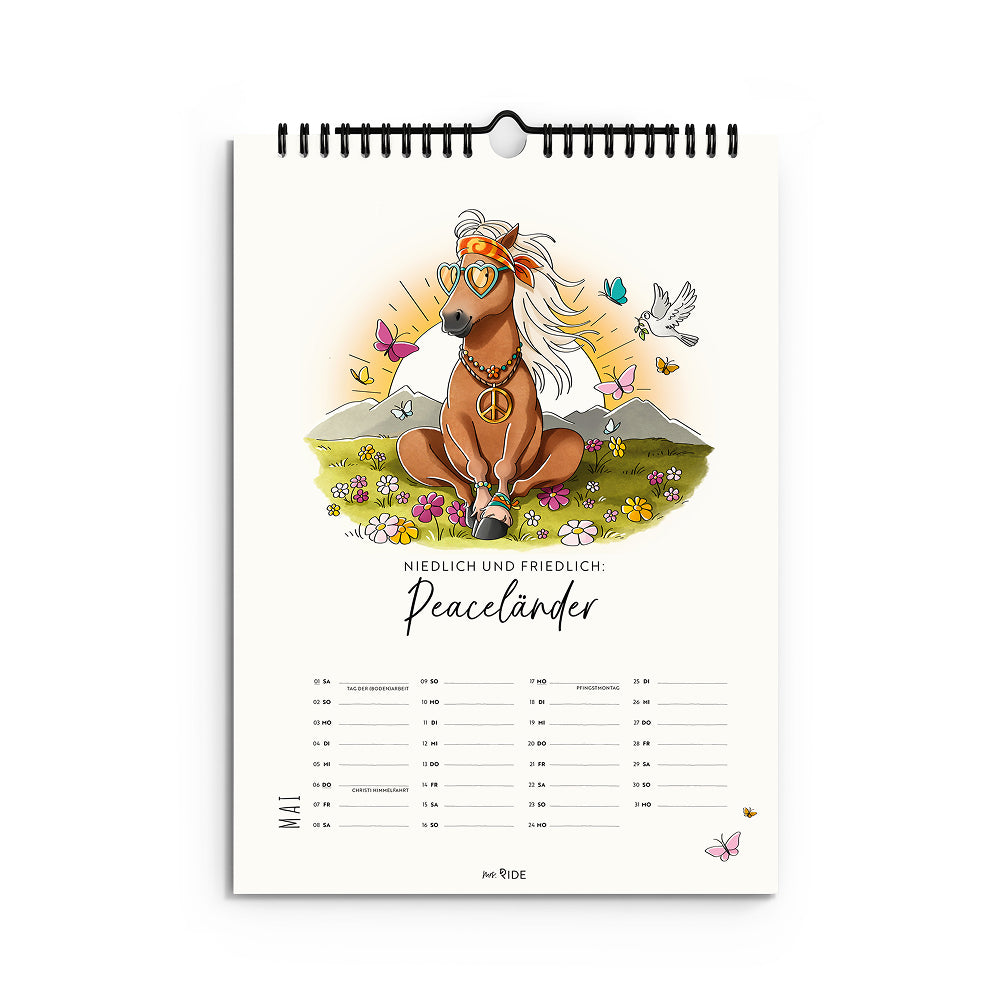 Pferderassen Kalender 2027