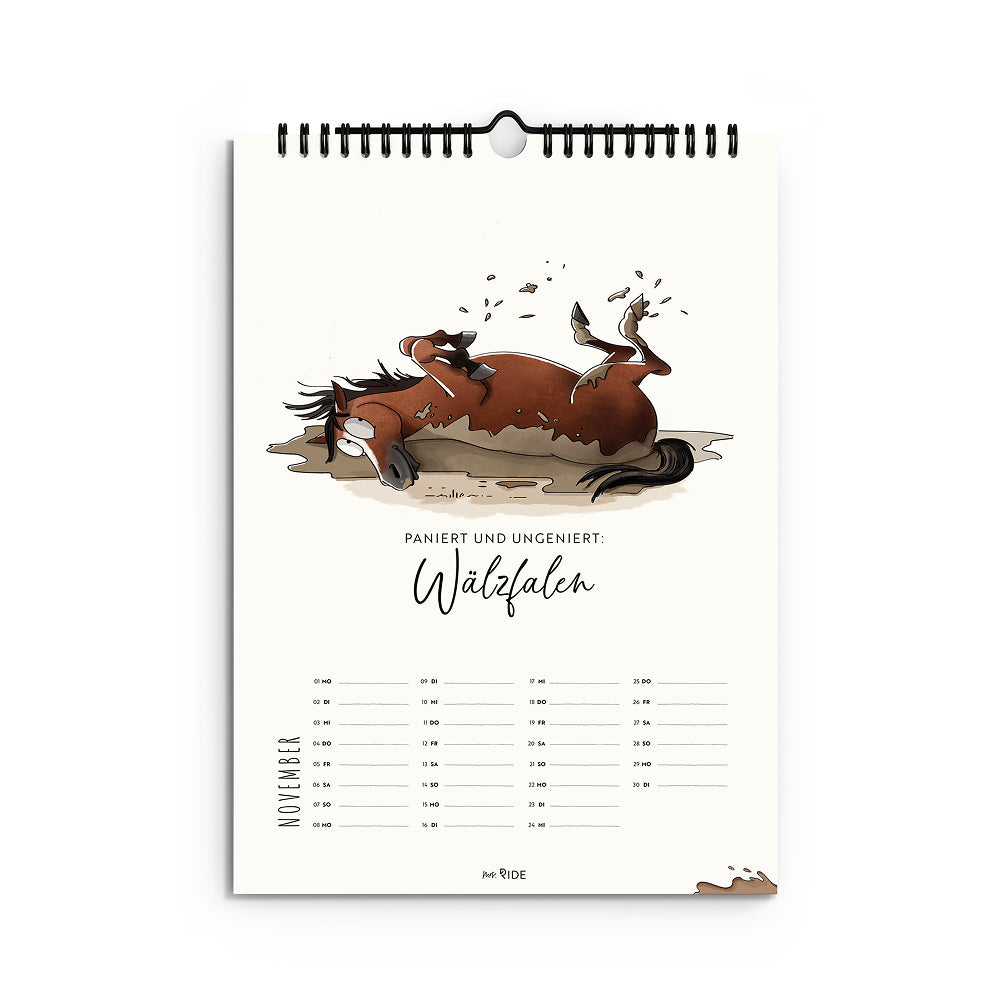 Pferderassen Kalender 2027
