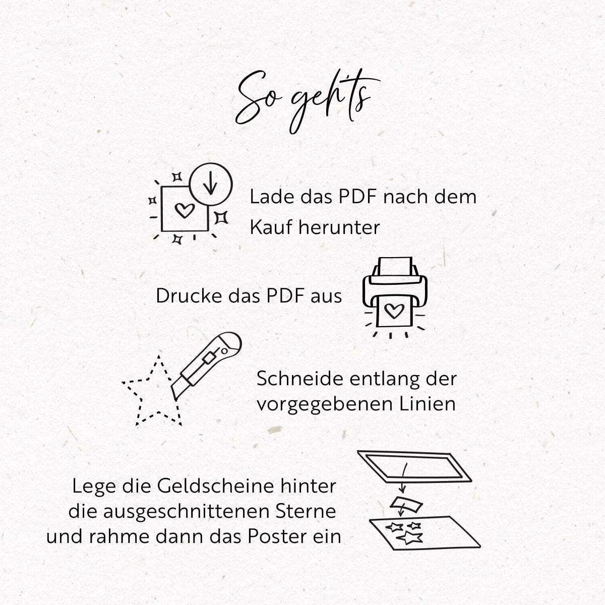 X-Mas Geldgeschenk Druckvorlage