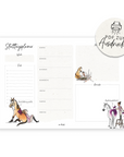 Stalltagsplaner | Druckvorlage