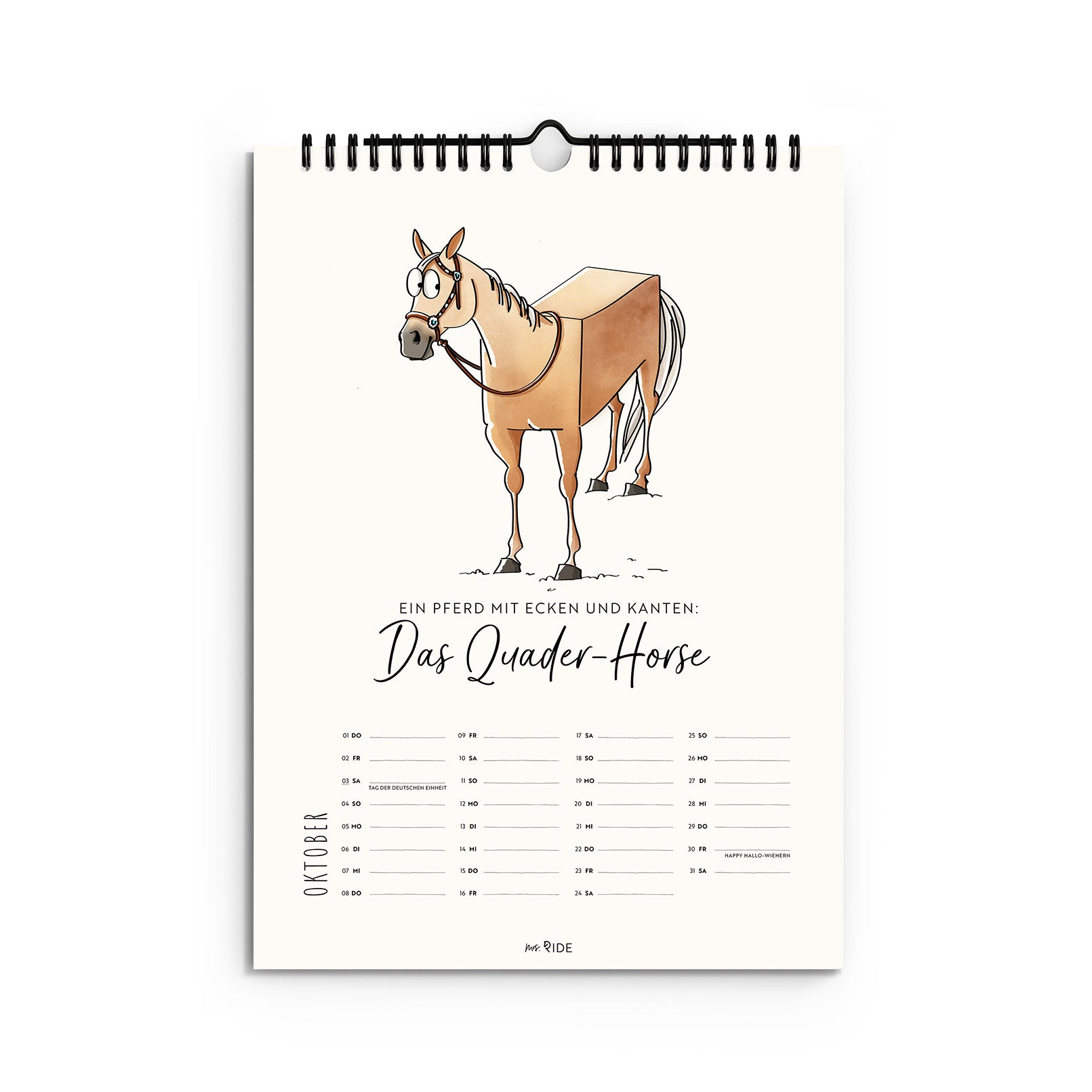 Pferderassen Kalender 2026