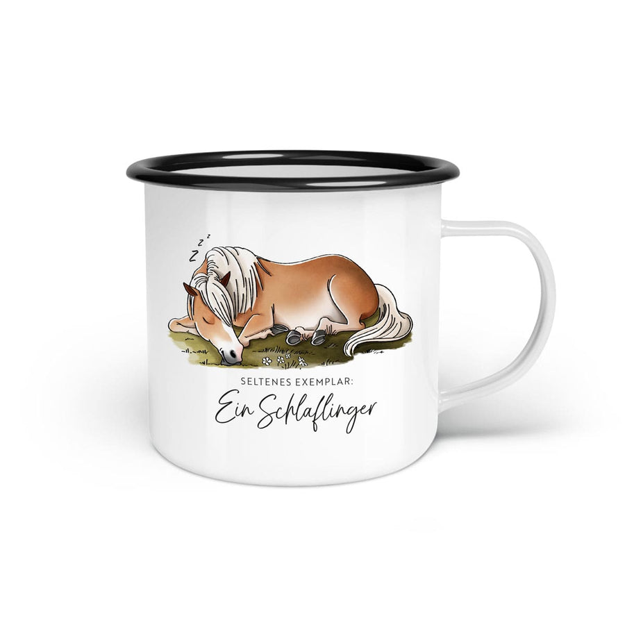 Emaille-Tasse "Schlaflinger"