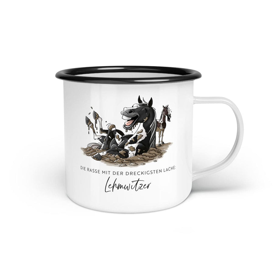 Emaille-Tasse "Lehmwitzer"