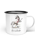 Emaille-Tasse "Hereinländer"