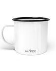 Emaille-Tasse "Knabstripper"