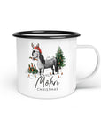 Emaille-Tasse "Möhri Christmas"