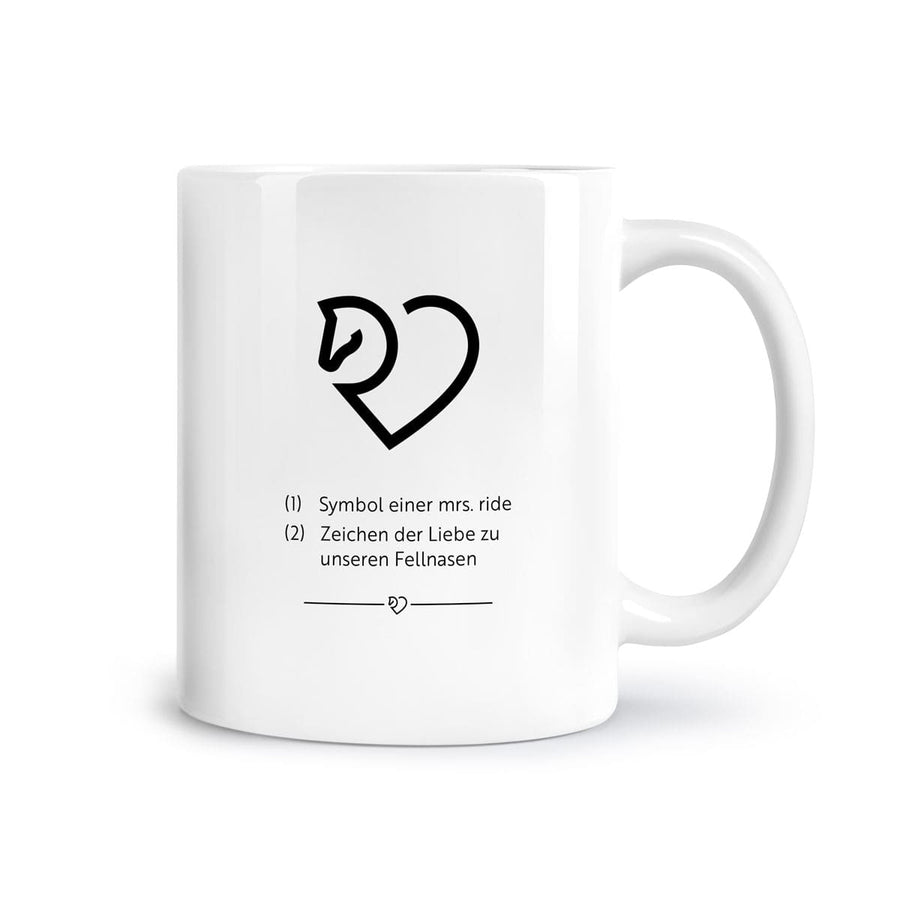 Tasse "Fellnasenliebe"