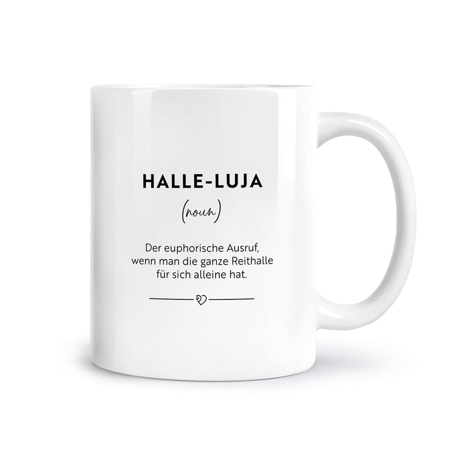 Tasse "Halle-Luja"