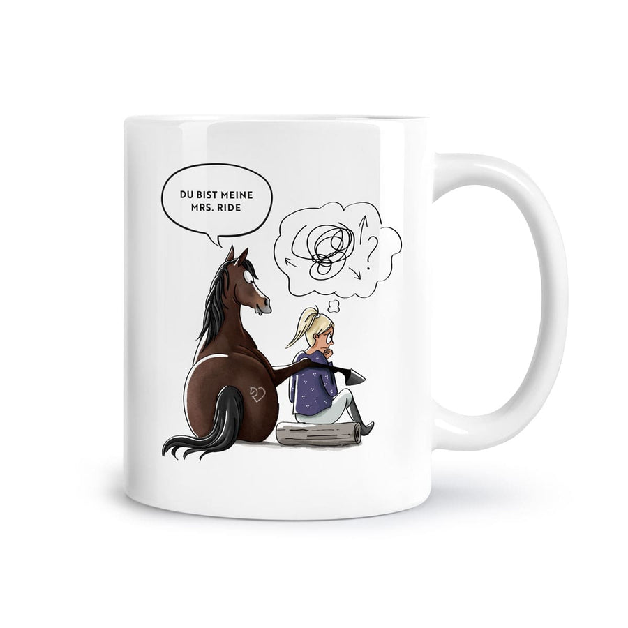 Tasse "Meine mrs. ride"