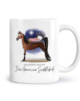 Tasse "American Saddlebed"