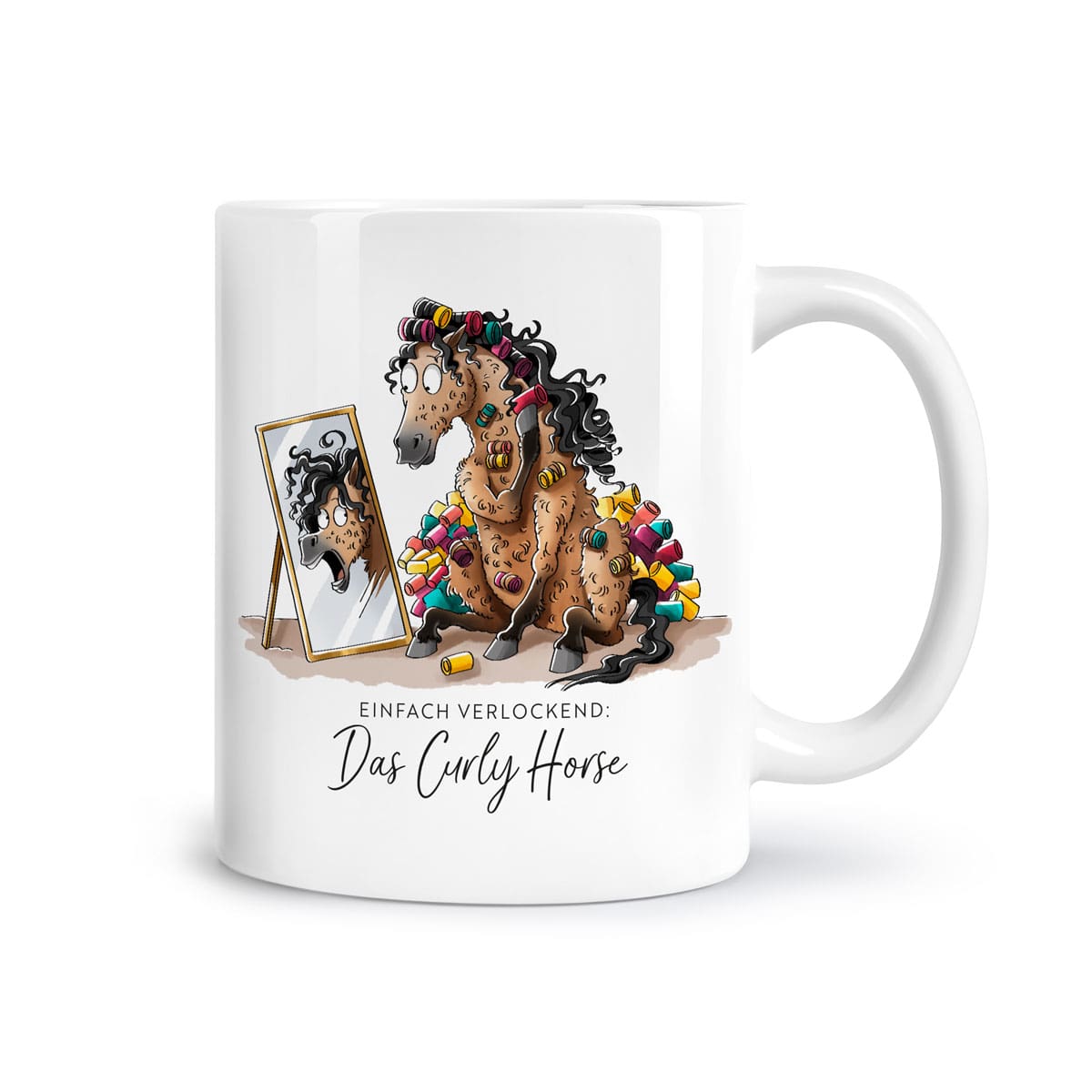 Tasse "Curly Horse"