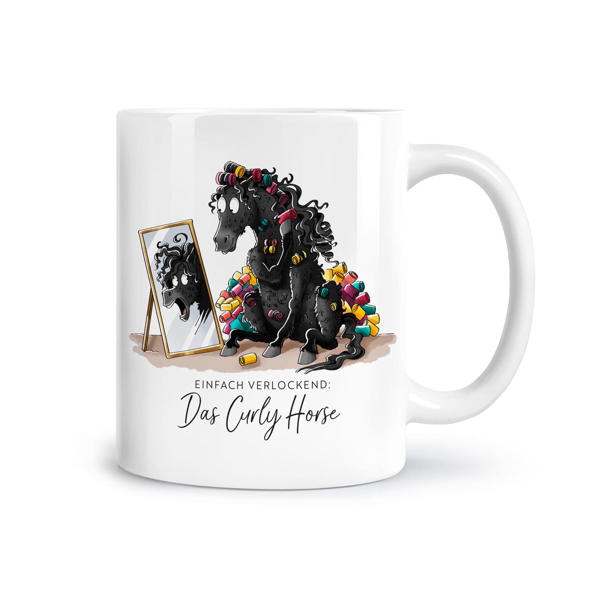 Tasse "Curly Horse"