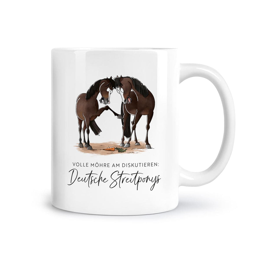 Tasse "Deutsche Streitponys"