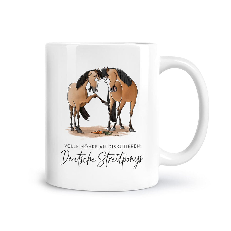 Tasse "Deutsche Streitponys"