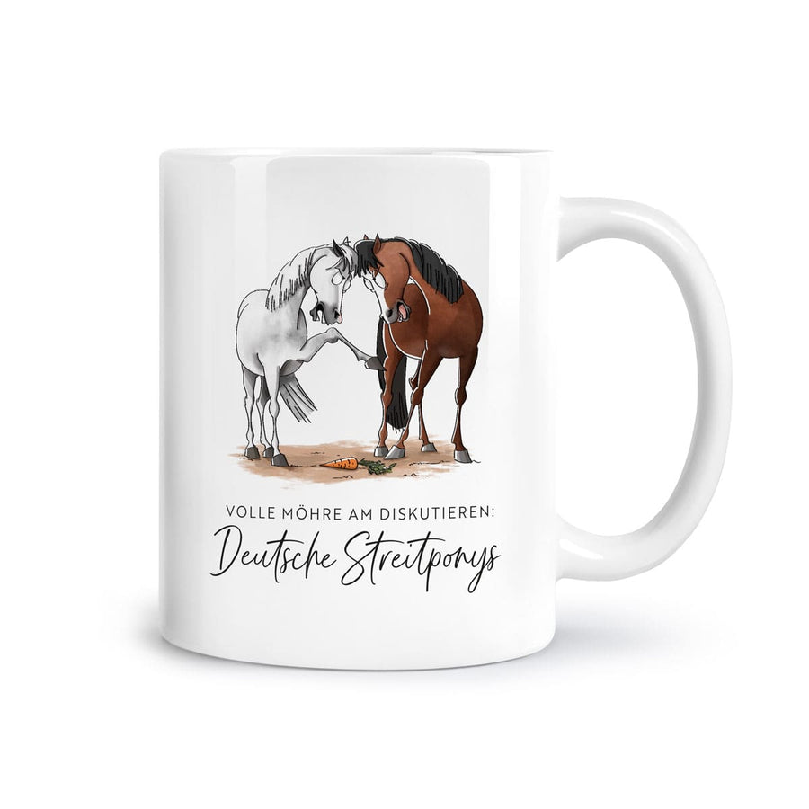 Tasse "Deutsche Streitponys"