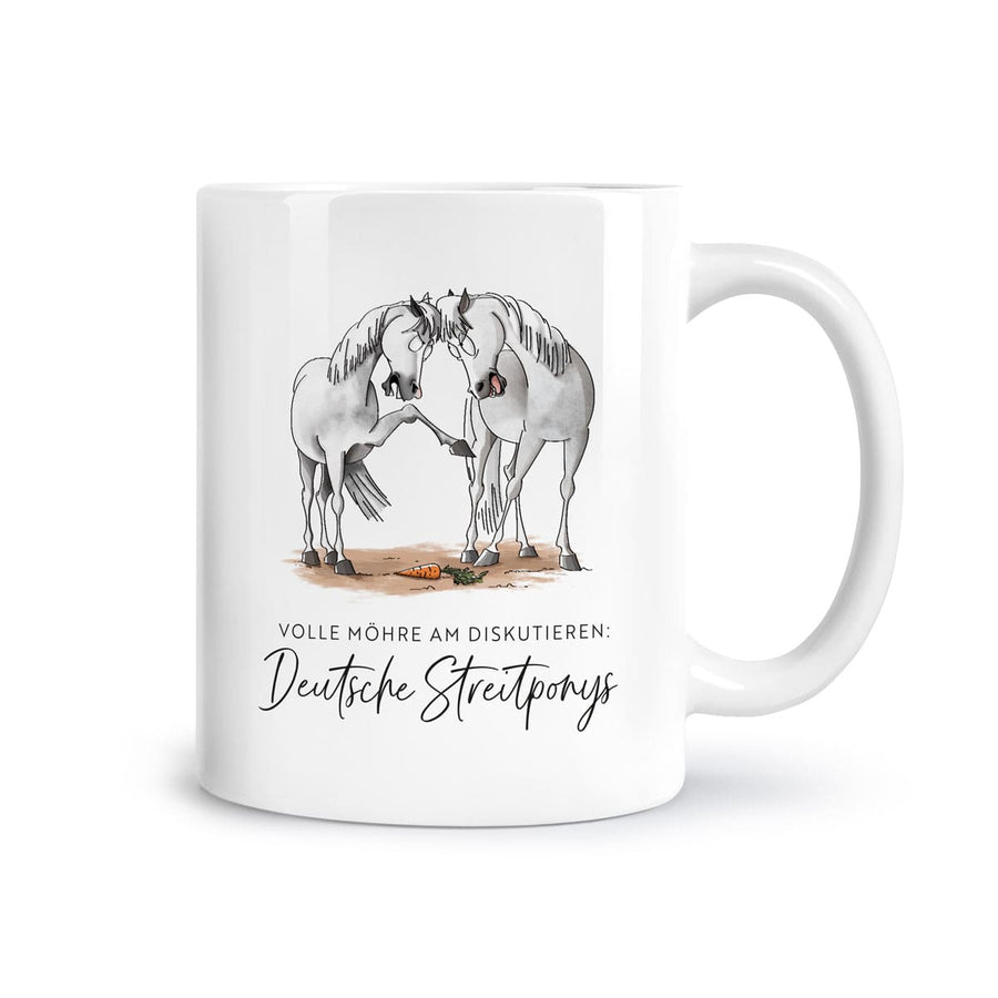 Tasse "Deutsche Streitponys"