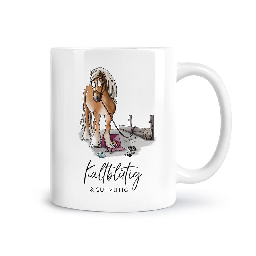 Tasse "Kaltblütig & gutmütig"