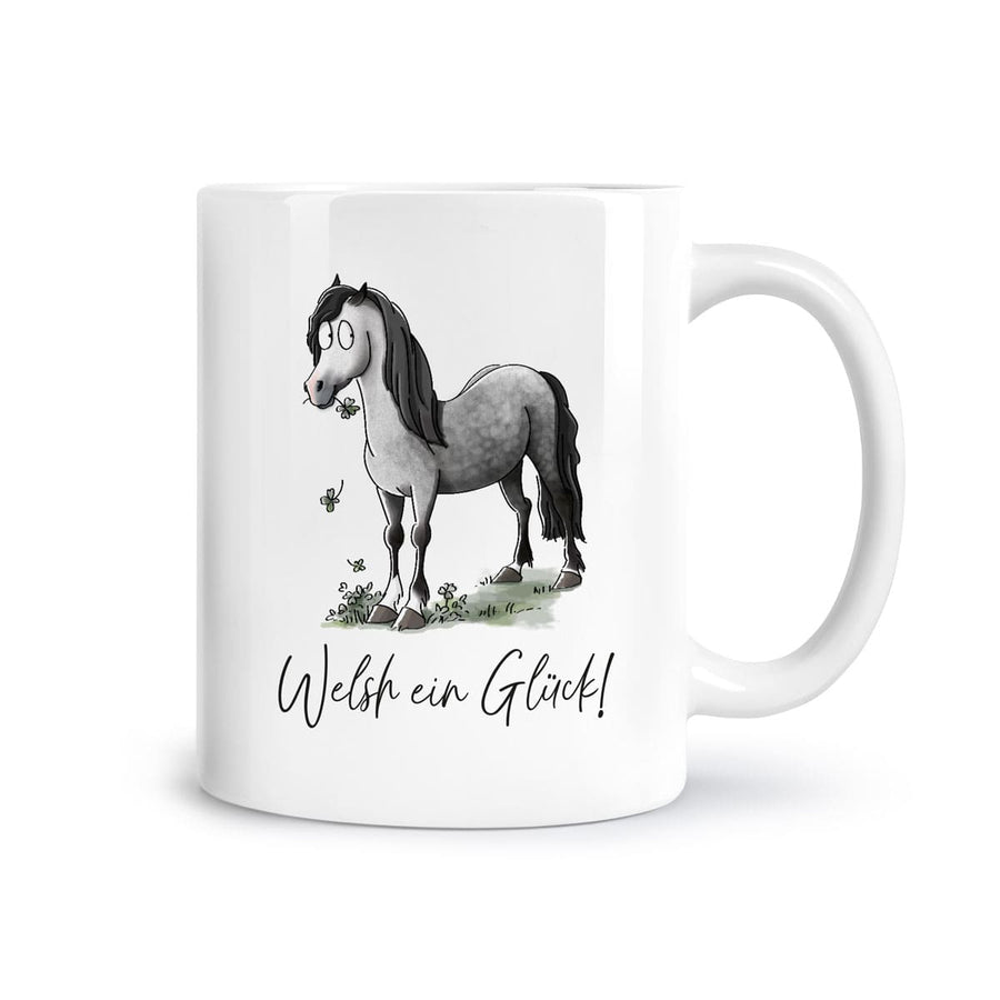 Tasse "Welsh ein Glück!"